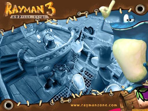 Rayman 3: Hoodlum Havoc - Немного обоек