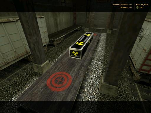 Half-Life: Counter-Strike - Исследуем карту de_train