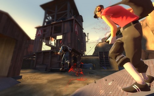 Team Fortress 2 - Киберспортивная TF2. Часть 3. Разведчик. 