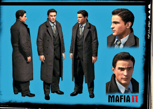 Mafia II - Персонажи Mafia II в 3D