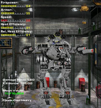 MechWarrior 4: Mercenaries - Heavy 'Mechs