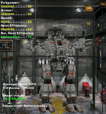 MechWarrior 4: Mercenaries - Heavy 'Mechs