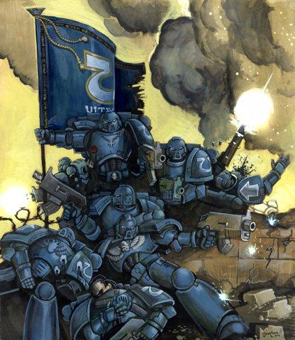 Warhammer 40,000: Space Marine - Братство Белой Омеги. Орден Ультрадесантников