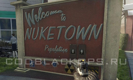 Call of Duty: Black Ops - Маленькие пасхалки на Nuketown