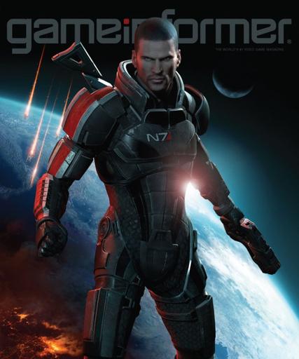 Mass Effect 3 - Mass Effect 3 на обложке Game Informer