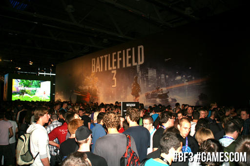 Battlefield 3 - Лучший на GamesCom 2011 и фотоотчет