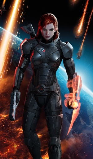 Mass Effect 3 - Female Shepard (FemShep) Trailer