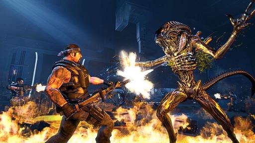 Aliens: Colonial Marines - Aliens новое видео+скриншоты