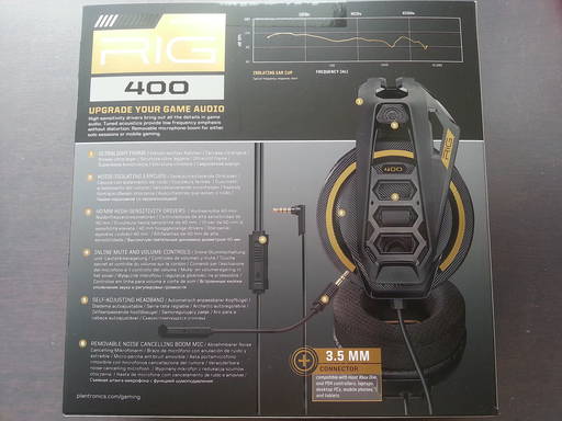 Игровое железо - Plantronics RIG 400 — универсальная гарнитура